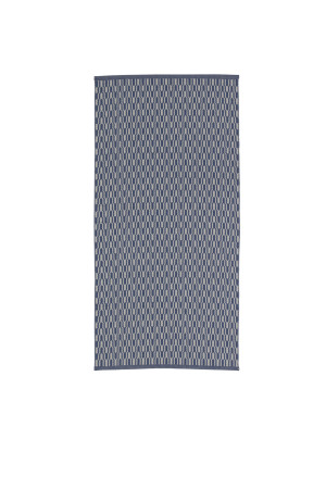 Horreds Mattan Niebieski Cienki Dywan Wełniany - TJORN BLUE 83003