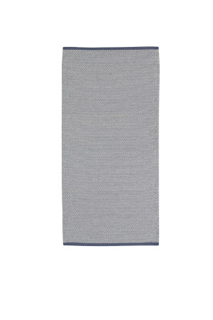 Horreds Mattan Niebieski Cienki Dywan Wełniany - ORUST BLUE 83103