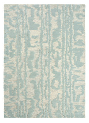 Florence Broadhurst Miętowo Beżowy Dywan Nowoczesny - Waterwave Stripe Pearl 039908