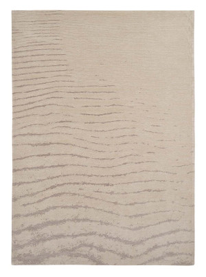 Beżowy dywan w abstrakcyjny wzór Carpets and More