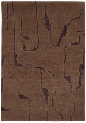 Brązowy dywan nowoczesny Carpets & More