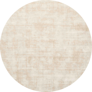Kremowy okrągły dywan gładki Carpets&More