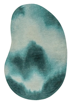 Louis de Poortere Dywan Aquarelle Storms 2093 Niebieski