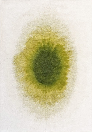 Louis de Poortere dywan tkany na płasko Drop Green Pepper 2105