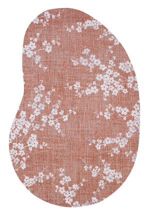 Louis de Poortere Dywan Sakura Cooper Pink 9371