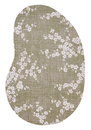 Louis de Poortere Dywan Sakura Garden Wet 9372