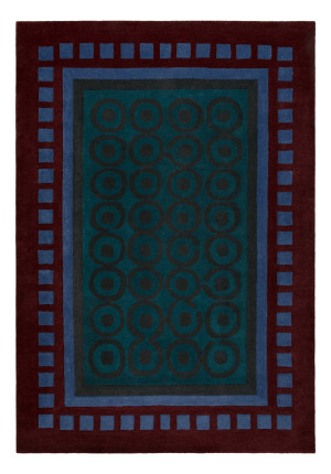 Carpets & More kolorowy dywan wełniany Aura 5215