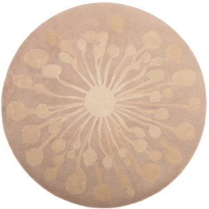 Dywan okrągły wełniany Nature Dandelion Light Beige