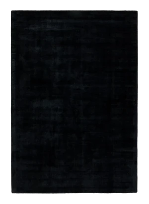 Czarny gładki dywan Carpets&More