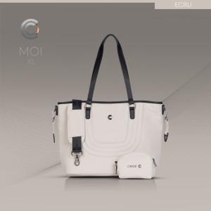 Torba do wózka dziecięcego Cavoe Moi XL Ecru