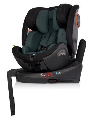 Fotelik samochodowy Cavoe Le Mans Forest I-SIZE 40-150 cm, obrotowy 360 stopni, RWF, ISOFIX