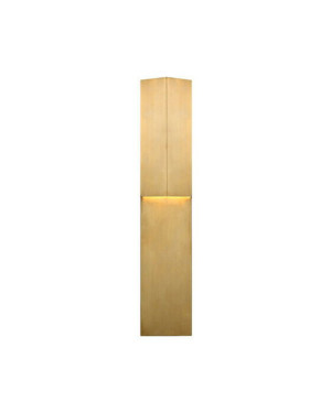 Visual Comfort Rega 24" Folded vägglampa mässing
