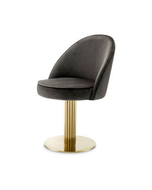 Eichholtz Dorland matstol roche dark grey