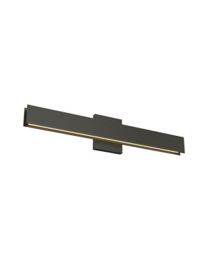 Visual Comfort Bau 24" badrumsbelysning svart
