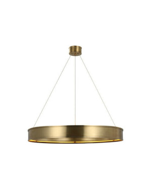 Visual Comfort Connery 40" takkrona antik mässing