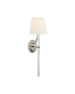 Visual Comfort Abigail vägglampa nickel XL