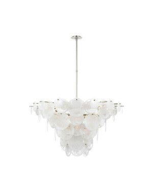 Visual Comfort Loire takkrona nickel XL