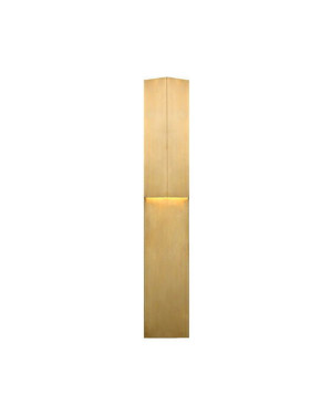 Visual Comfort Rega 30" Folded vägglampa mässing