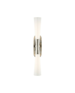 Visual Comfort Utopia 32" badrumsbelysning dubbel nickel