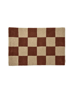 Classic Collection Dörrmatta square terracotta/natur