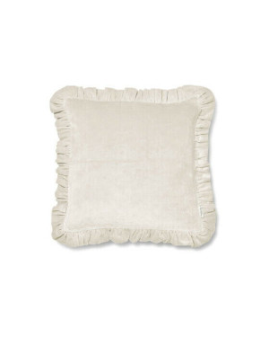 Classic Collection Frilled kuddfodral off-white OUTLET