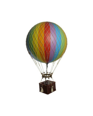 Authentic Models Jules Verne luftballong LED regnbåge
