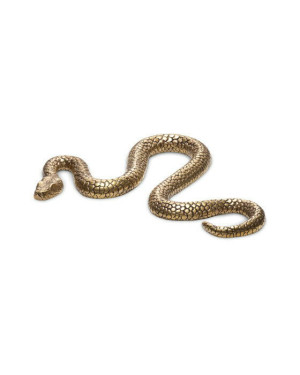 Eichholtz Serpent dekoration vintage mässing