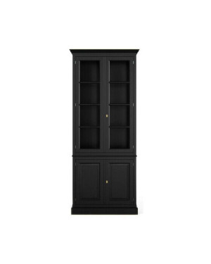 Newport Nantucket vitrinskåp modern black