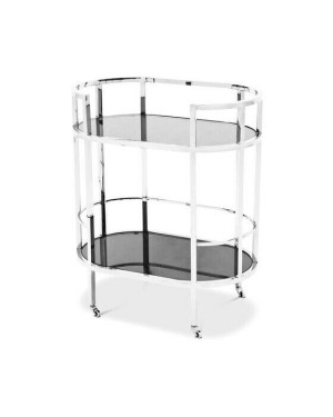 Eichholtz Townhouse drinkvagn nickel