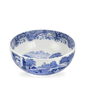 Spode Blue Italian serveringsskål blå/vit