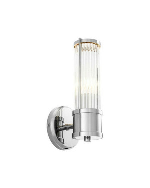 Eichholtz Claridges vägglampa nickel