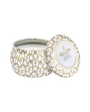 Voluspa Suede Blanc doftljus 1-wick