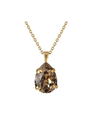 Caroline Svedbom Mini Drop halsband greige