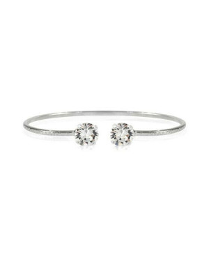 Caroline Svedbom Classic Petite armband crystal rhodium