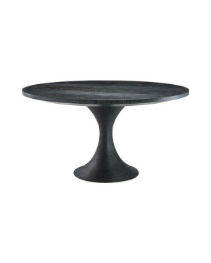 Eichholtz Melchior matbord rund charcoal