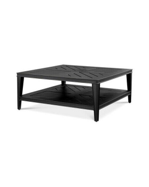 Eichholtz Bell Rive soffbord svart kvadrat