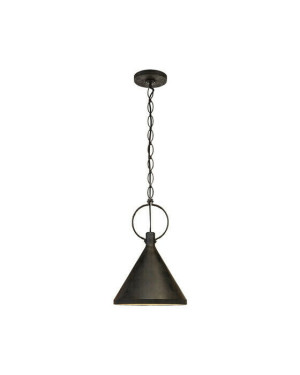 Visual Comfort Limoges takpendel Natural Rust/svart M