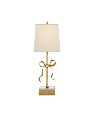 Visual Comfort Ellery Gros-Grain Bow bordslampa mässing