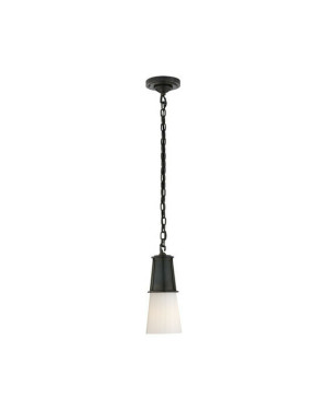Visual Comfort Robinson takpendel brons/vit S