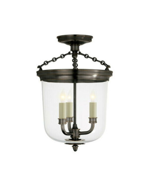 Visual Comfort Merchant plafond brons