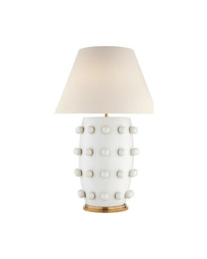 Visual Comfort Linden bordslampa vit