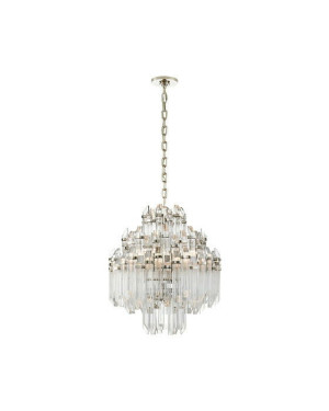 Visual Comfort Adele Waterfall takkrona nickel
