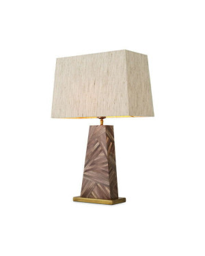Eichholtz Gaultier bordslampa brun