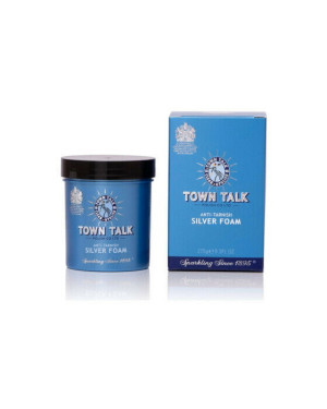 Town Talk Silver foam med rengöringssvamp