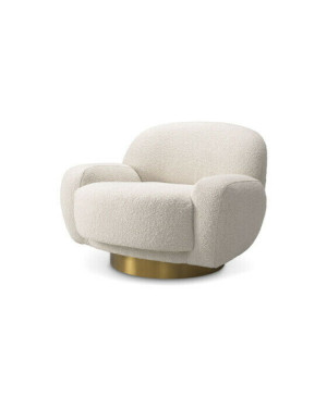 Eichholtz Udine fåtölj bouclé cream