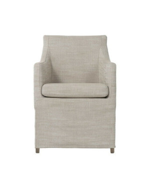 Artwood Avignon karmstol sophie linen (lång) black