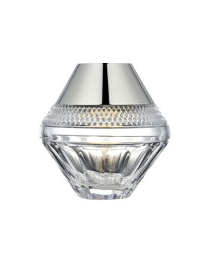 Visual Comfort Copper Coast 5" bordslampa uppladdningsbar nickel