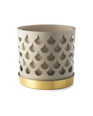 Klong Trio Drop kruka beige