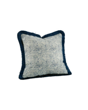 Artwood Easton kuddfodral fransar indigo