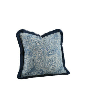 Artwood Elton kuddfodral fransar paisley blue
